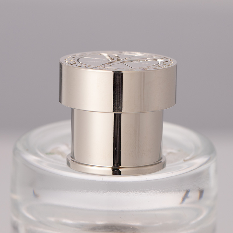 Zinc Die Casting Perfume Bottle Metal Cap Customized Cosmetic Bottle Cap