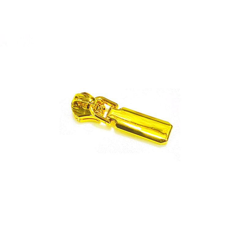 Factory Selling Bag Metal Accessories Custom Zinc Alloy Golden Zipper Puller Head Zipper Puller Slider For Luggage