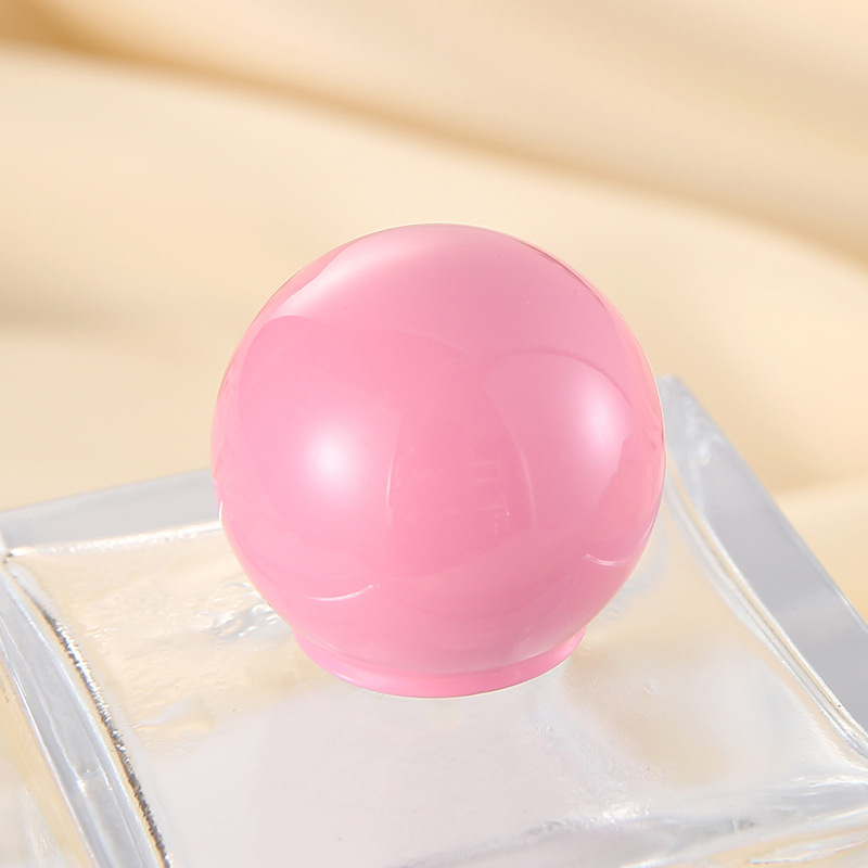 Zamak Metal Pink Round Perfume Bottle Caps China Manufacturer Zinc Alloy Die Casting Factory